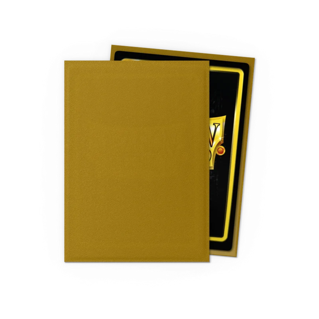 Dragon Shield | Sleeves - Matte Gold