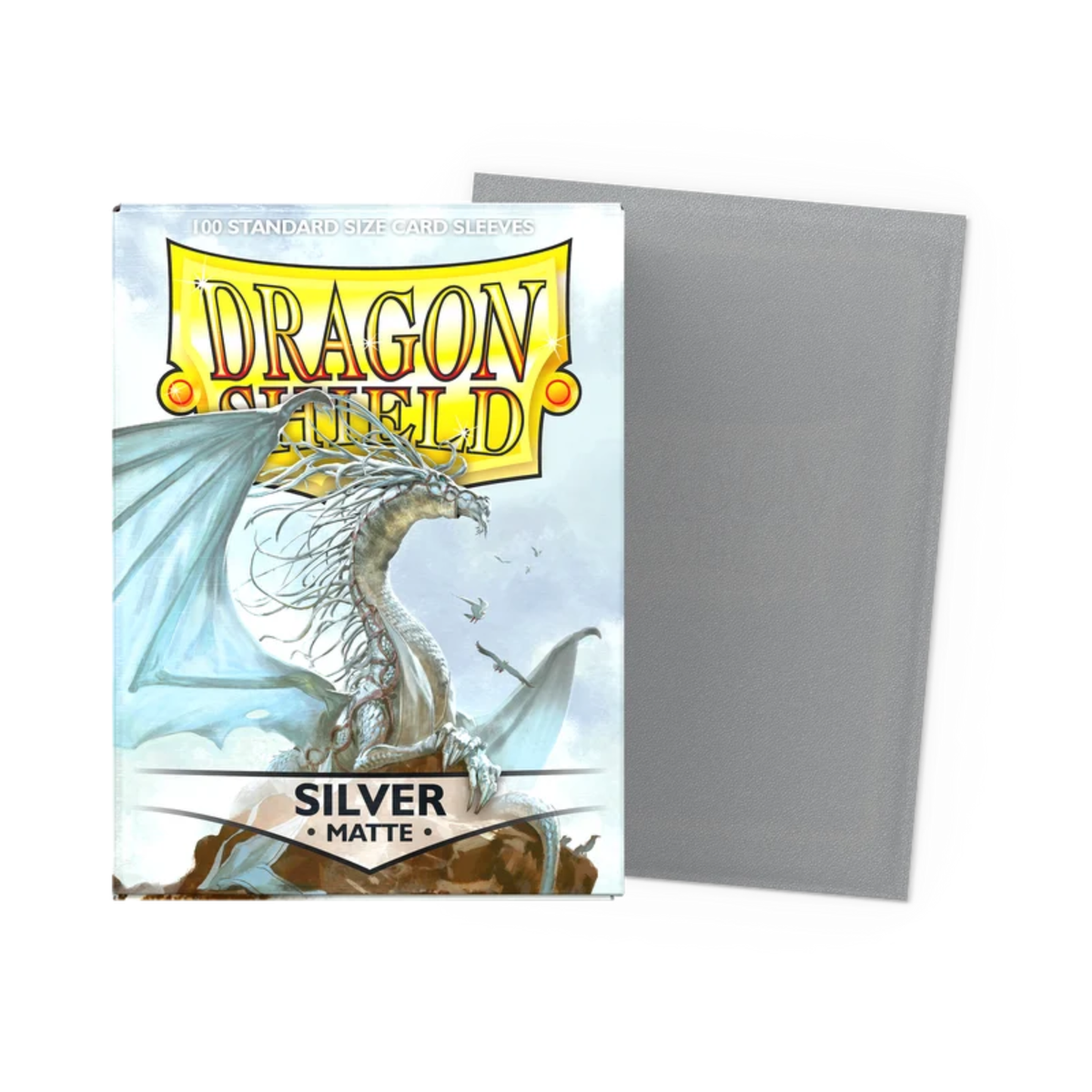 Dragon Shield | Sleeves - Matte Silver