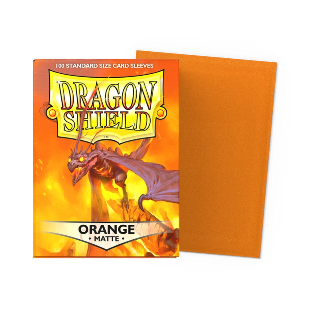 Dragon Shield | Sleeves - Matte Orange
