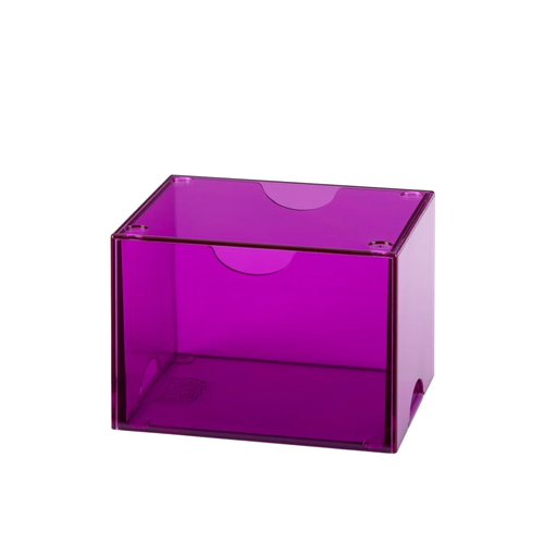 Dragon Shield | Deckbox - 100+ Strongbox - Clear Purple