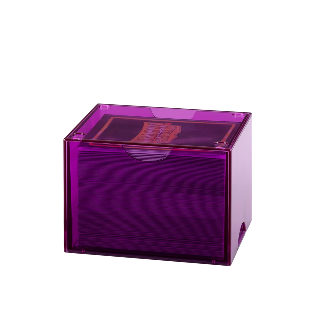 Dragon Shield | Deckbox - 100+ Strongbox - Clear Purple