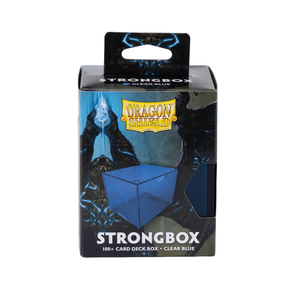Dragon Shield | Deckbox - 100+ Strongbox - Clear Blue