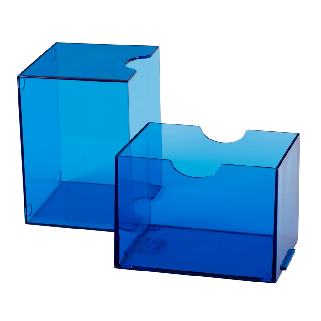 Dragon Shield | Deckbox - 100+ Strongbox - Clear Blue