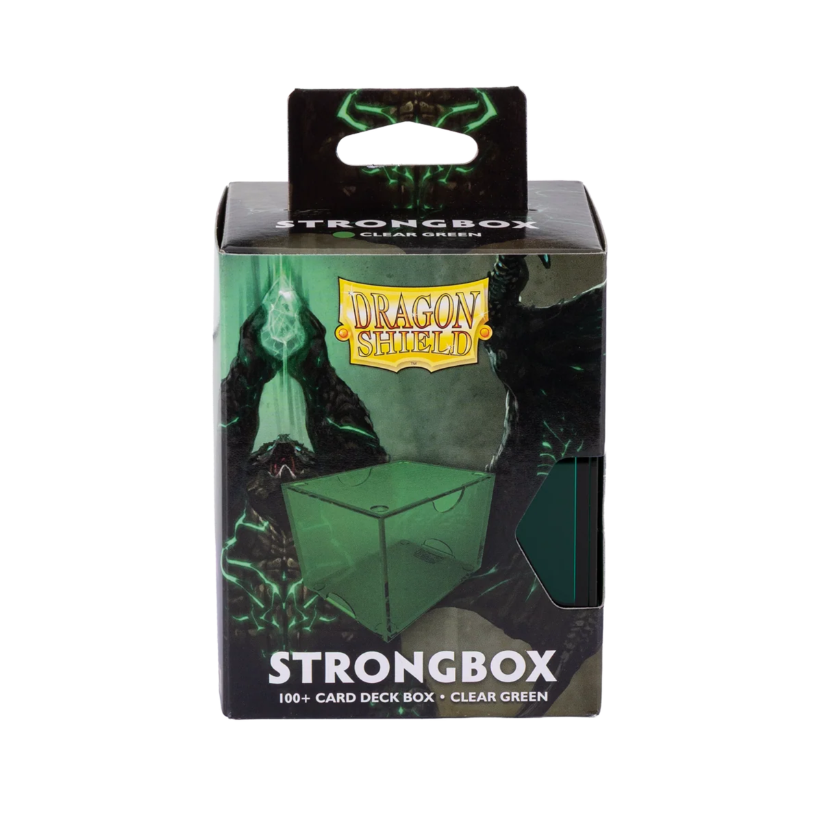 Dragon Shield | Deckbox - 100+ Strongbox - Clear Green