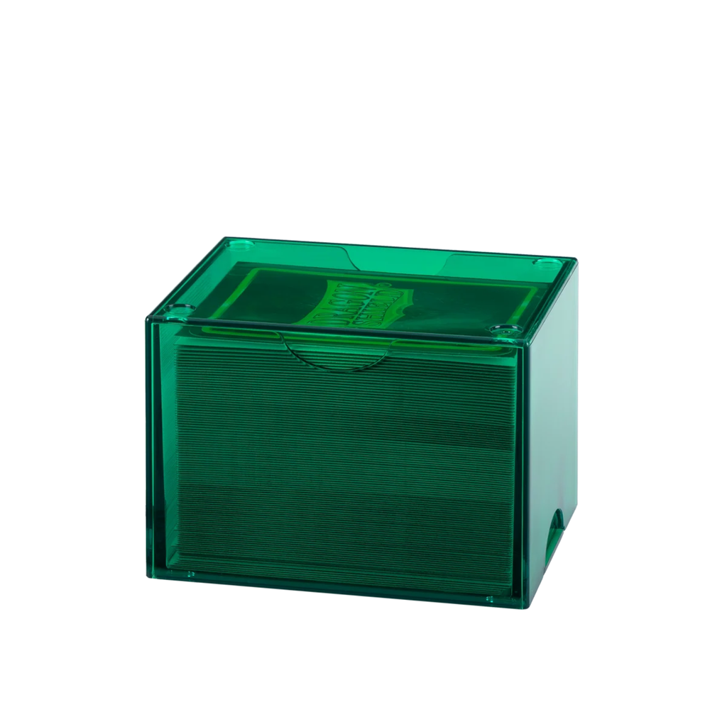 Dragon Shield | Deckbox - 100+ Strongbox - Clear Green