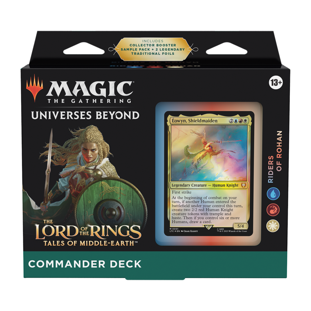 Magic The Gathering | Lord of the Rings Tales of Middle Earth - Commander Deck - Riders Of Rohan