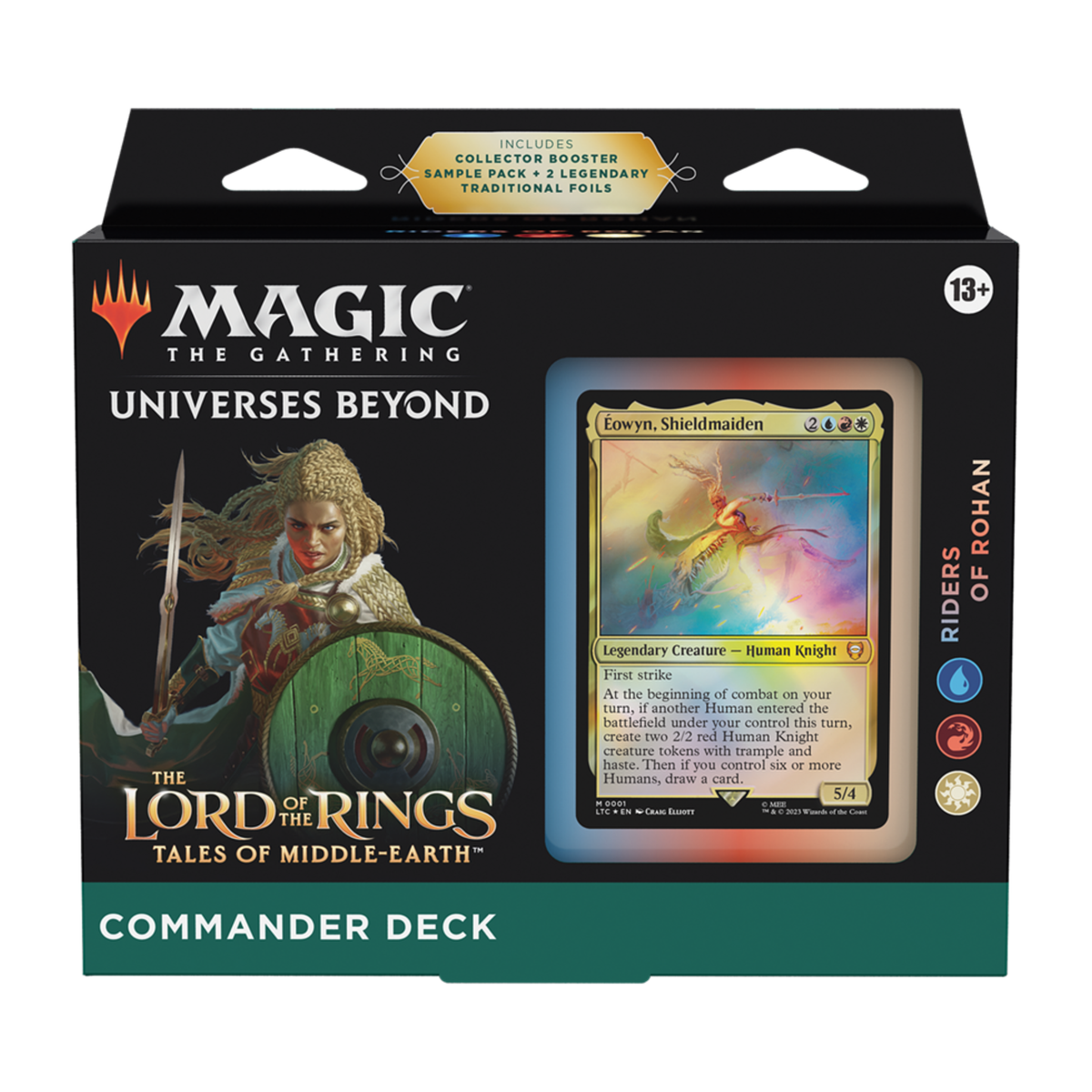 Magic The Gathering | Lord of the Rings Tales of Middle Earth - Commander Deck - Riders Of Rohan