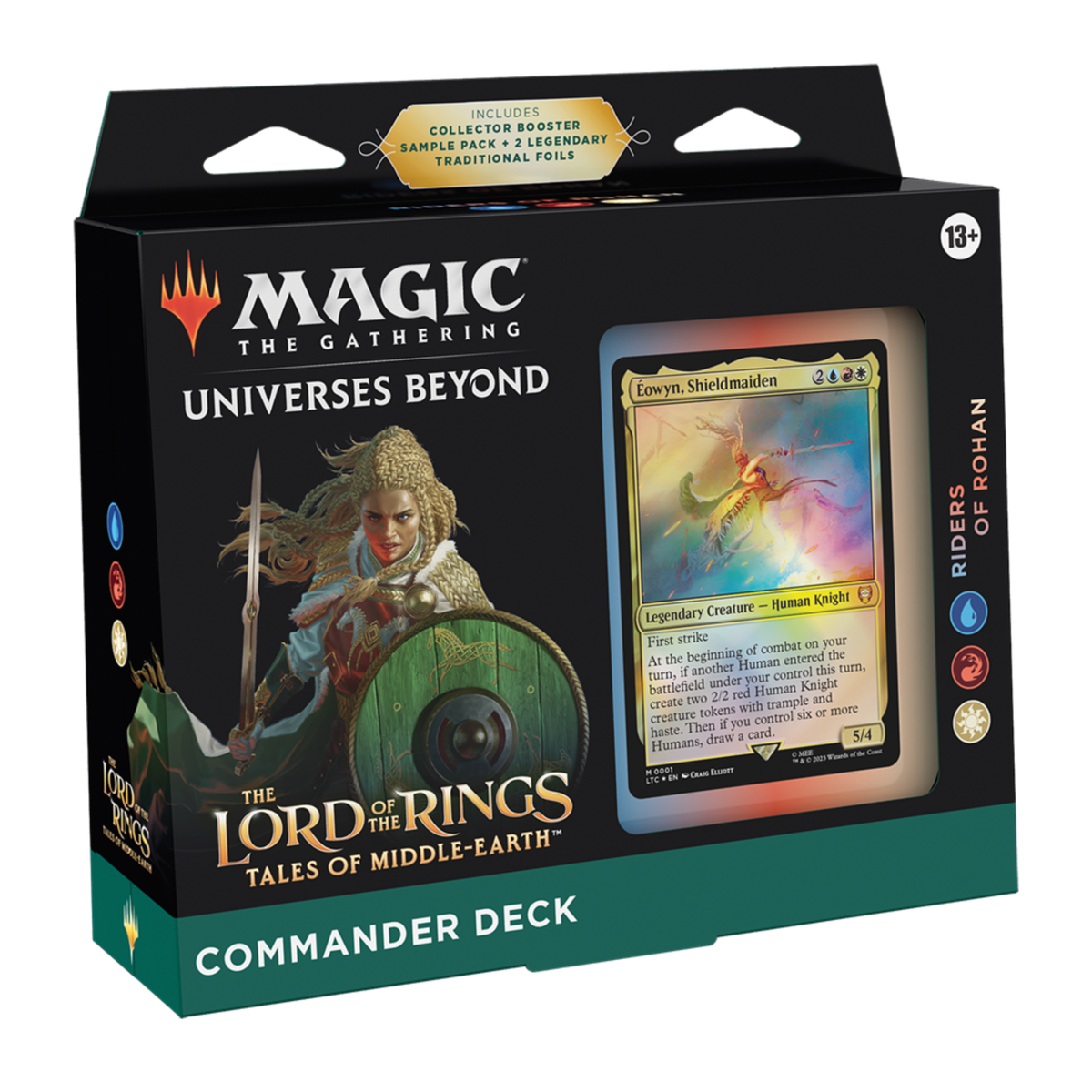 Magic The Gathering | Lord of the Rings Tales of Middle Earth - Commander Deck - Riders Of Rohan