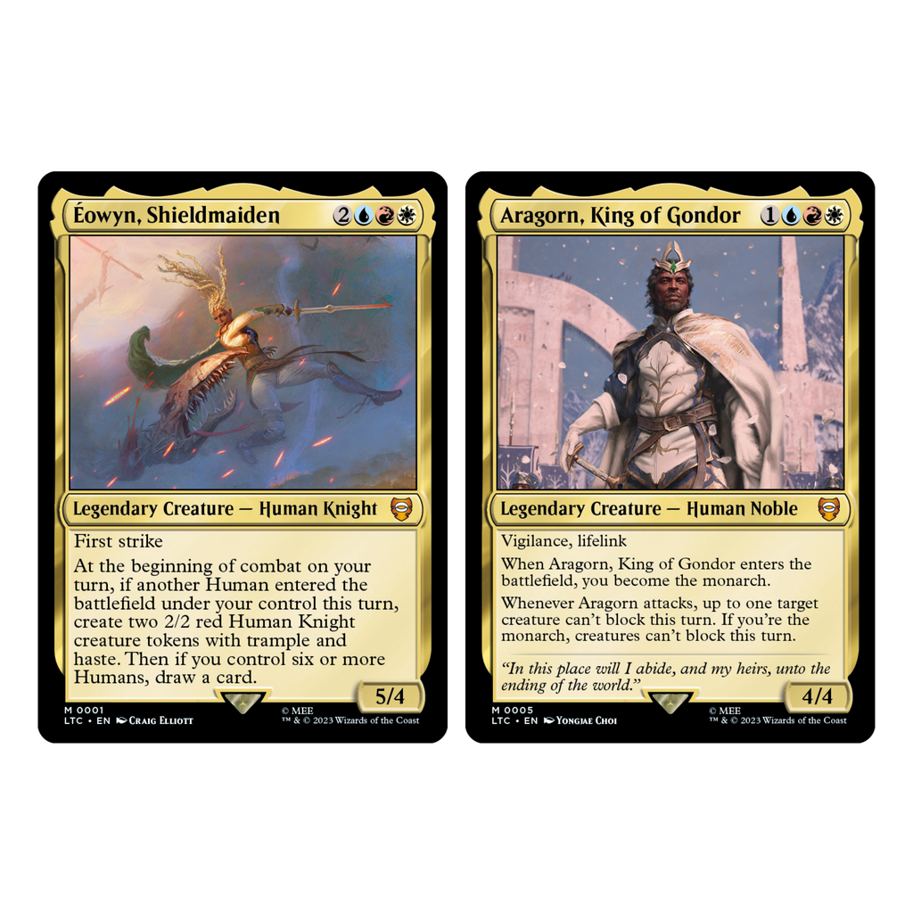 Magic The Gathering | Lord of the Rings Tales of Middle Earth - Commander Deck - Riders Of Rohan