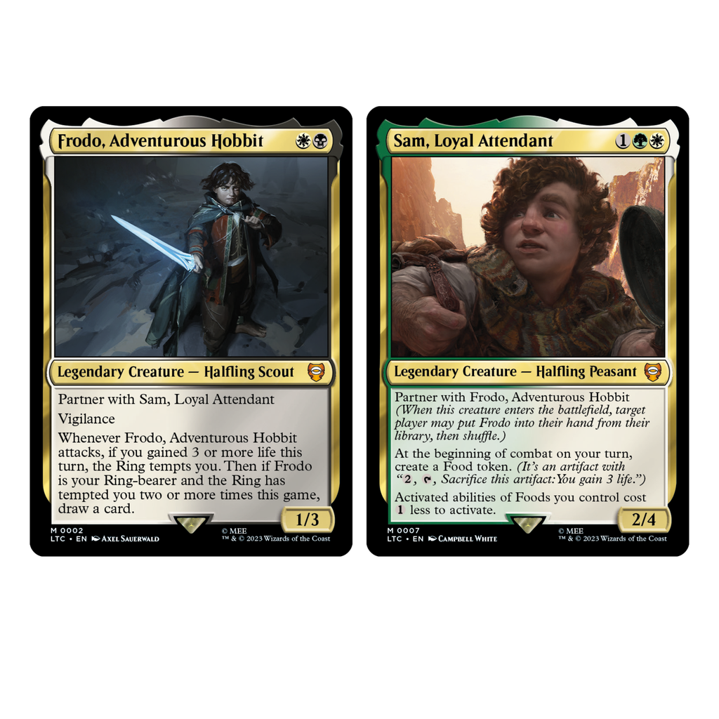 Magic The Gathering | Lord of the Rings Tales of Middle Earth - Commander Deck - Food and Fellowship