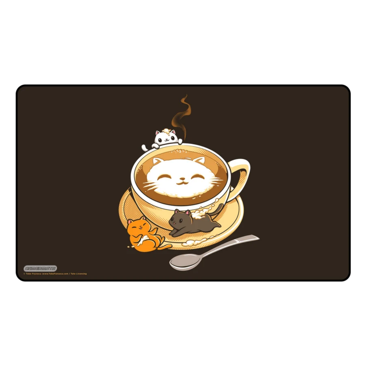 Playmat - Latte Cat by Tobe Fonseca