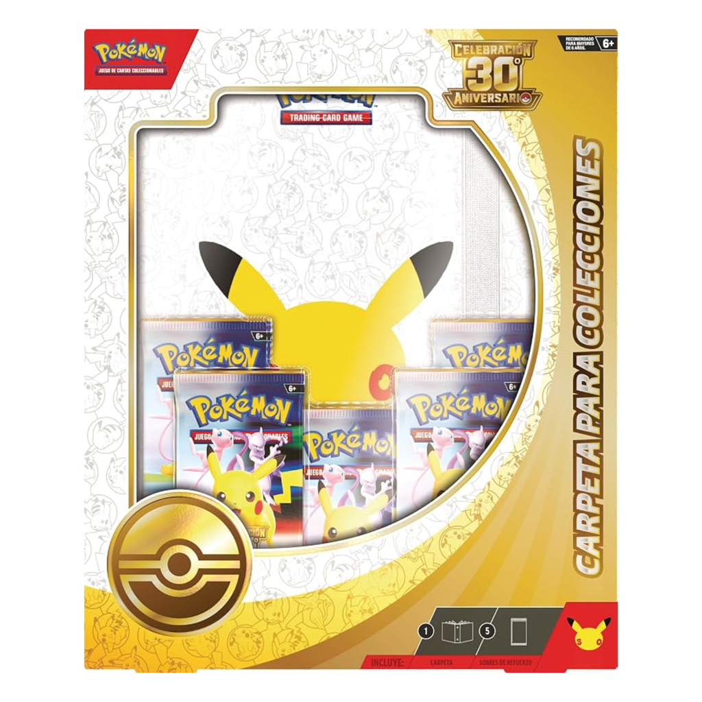 Pokemon TCG | 30th Celebration - Carpeta para Colecciones