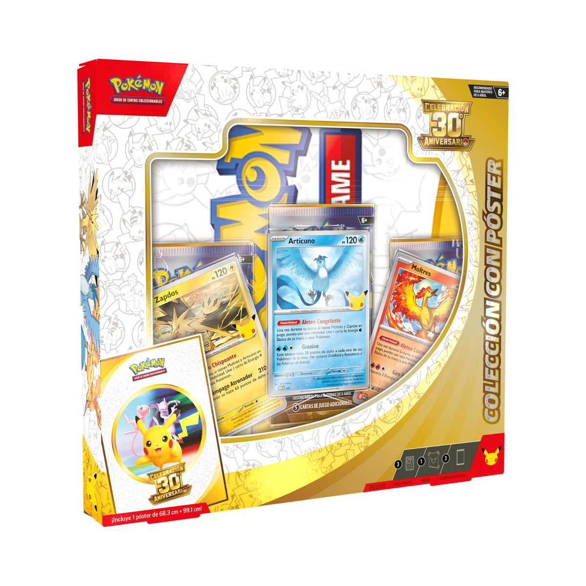 Pokemon TCG | 30th Celebration - Colección con Poster