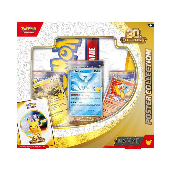 Pokemon TCG | 30th Celebration - Poster Collection