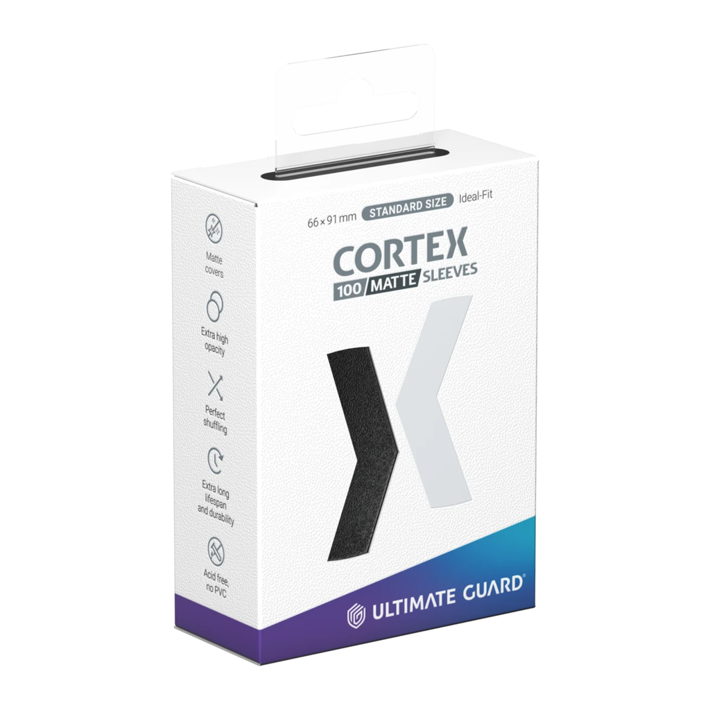 Ultimate Guard | Cortex | Sleeves - Matte Black