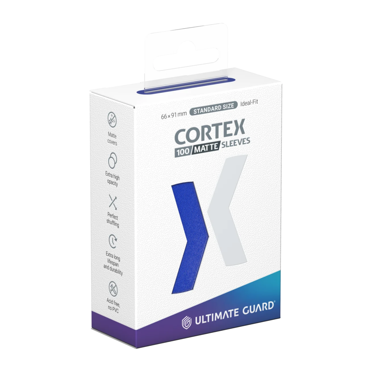 Ultimate Guard | Cortex | Sleeves - Matte Blue