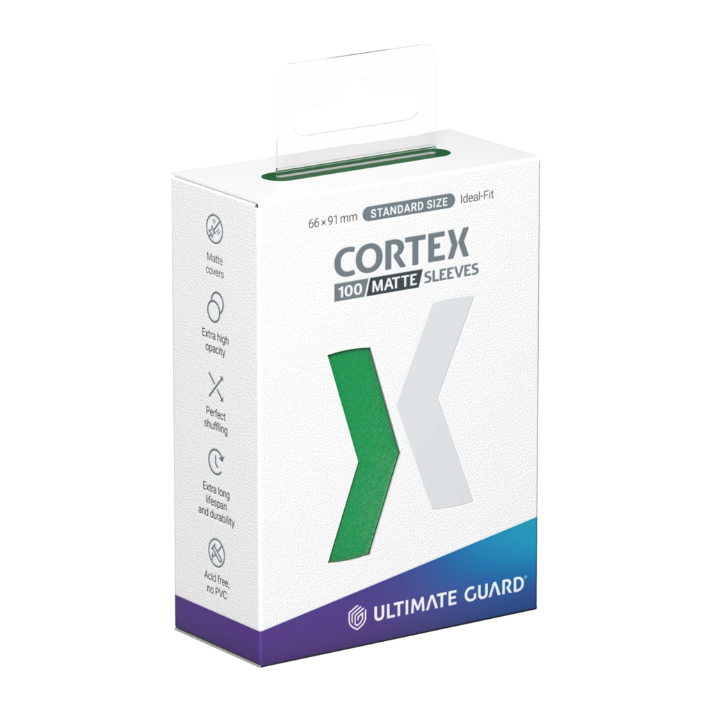 Ultimate Guard | Cortex | Sleeves - Matte Green