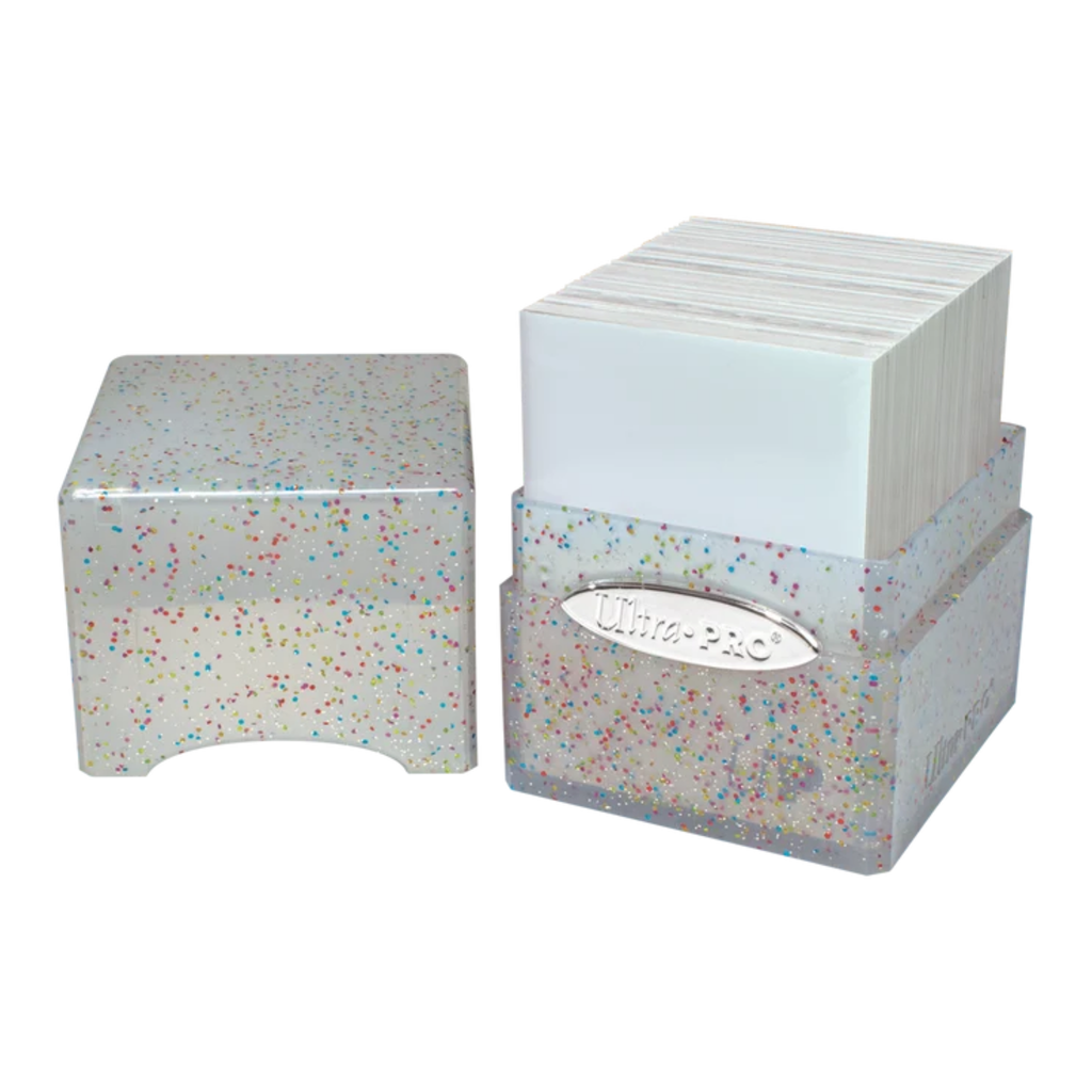 Ultra Pro | Glitter Satin | Deckbox - Clear